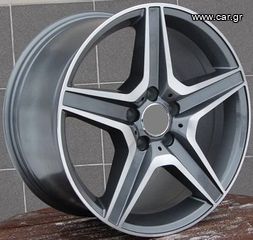 MERCEDES STYLE 554 7,5×17 5×112 ET45 Gun Metal Face Machined