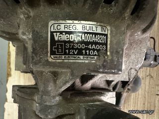 KIA SORENTO DIESEL 2.5 ΔΥΝΑΜΟΣ VALEO ME ΚΩΔΙΚΟ 37300-4A003-thumb-1