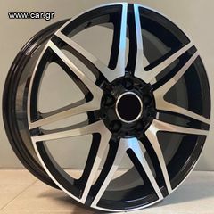 MERCEDES STYLE 874 7,5×17 5×112 ET47 Black Face Machined