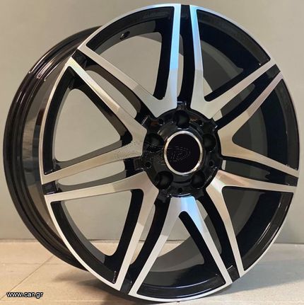 MERCEDES STYLE 874 7,5×17 5×112 ET47 Black Face Machined