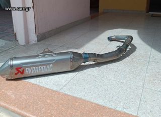 Akrapovic ΟΛΟΣΩΜΗ ΕΞΑΤΜΙΣΗ για KTM/HUSQVARNA 450