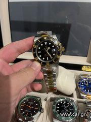 Rolex two tone submariner αντίγραφο