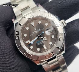 Rolex replica Yachtmaster grey dial αντιγραφο