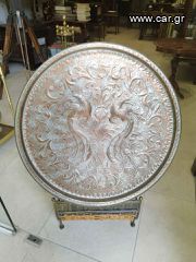 Χάλκινο χειροποίητο Σινί, 60εκ