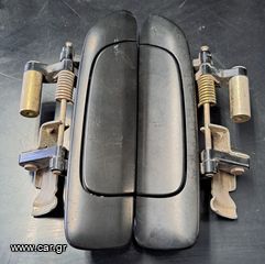 Χερουλια εξωτερικά πισω πορτων για Honda Civic  Sedan 2001-2004