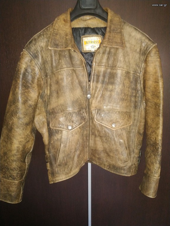 Γνήσιο δερμάτινο jacket Vainas