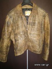 Γνήσιο δερμάτινο jacket Vainas