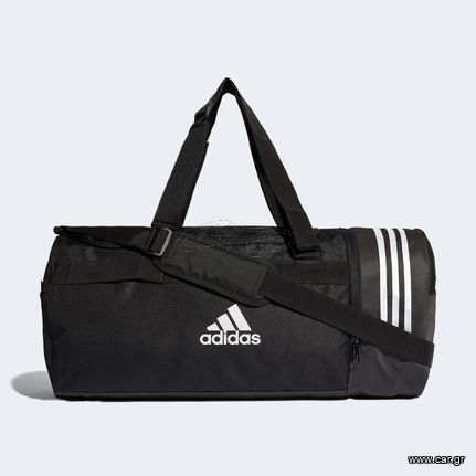 ADIDAS CONVERTIBLE 3-STRIPES DUFFEL BAG MEDIUM - ΜΕΣΑΙΑ ΤΣΑΝΤΑ ΓΥΜΝΑΣΤΗΡΙΟΥ ΠΟΥ ΜΕΤΑΤΡΕΠΕΤΑΙ ΣΕ ΣΑΚΙΔΙΟ ΠΛΑΤΗΣ.