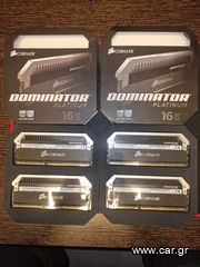 Μνήμες RAM Corsair Dominator Platinum 16gb DDR3