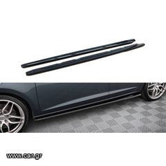 Πλαϊνά Μαρσπιέ Για Seat Leon mk3 2012-2019 Γυαλιστερό Μαύρο Από Abs Πλαστικό