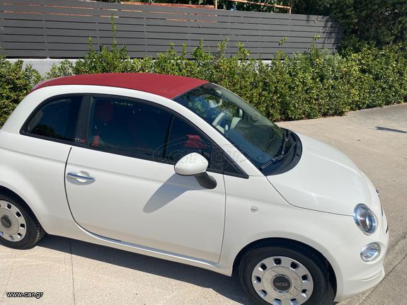 Fiat 500 2018 CABRIO 1.2 AΥΤΟΜΑΤΟ ΕΛΛΗΝΙΚΟ ΚΑΜΕΡΑ NAVI LED 18 χλμ