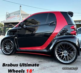 SMART 451 BRABUS ULTIMATE 18' FORGED T6061-T6 ALLOY WHEELS-thumb-1