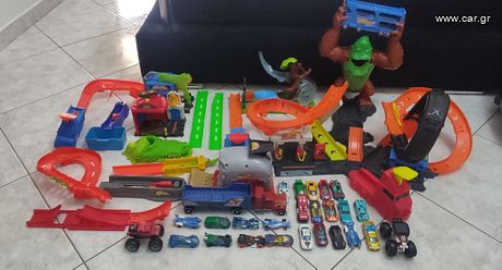 HOT WHEELS Πίστες και αυτοκίνητα