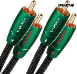 AUDIO CABLE '' AUDIOQUEST EVERGREEN '' 2XRCA MALE - 2XRCA MALE ΜΗΚΟΣ (1,5)Μ.