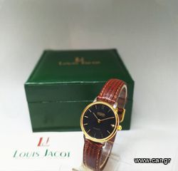 Vintage 1990s Louis Jacot Γαλλικό γυναικείο ρολόι Quartz (Ε) A90316 TIMH 260 ΕΥΡΩ