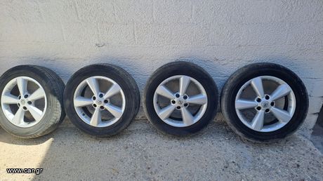 ΖΑΝΤΕΣ ΛΑΣΤΙΧΑ 17"  NISSAN QASHQAI (2007-2014) 215/60/17 ΣΕ ΠΟΛΥ ΚΑΛΗ ΚΑΤΑΣΤΑΣΗ