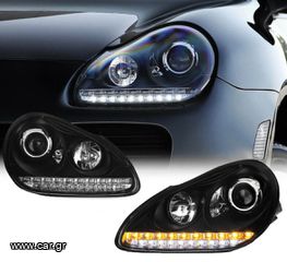 ΦΑΝΑΡΙΑ ΕΜΠΡΟΣ LED Headlights Porche Cayenne 02-06 D1S / H7/H1 Xenon