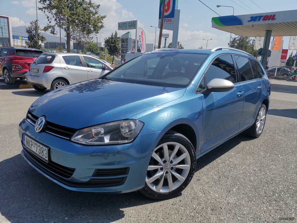 Volkswagen Golf 2016 1,6 TDi,PANORAMA,ΔΕΡΜΑ,NAVI,17".