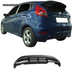 ΠΙΣΩ ΣΠΟΙΛΕΡ Diffuser For Ford Fiesta 08-13 Piano black