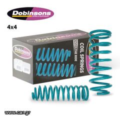 DOBINSONS ΕΛΑΤΗΡΙΑ ΑΝΥΨΩΣΗΣ 4 ΕΚ. / 3 ΕΚ.  ΓΙΑ MITSUBISHI PAJERO SPORT (2008- 2015) *ΑΝΑΡΤΗΣΕΙΣ ΜΥΡΩΝΙΔΗΣ*