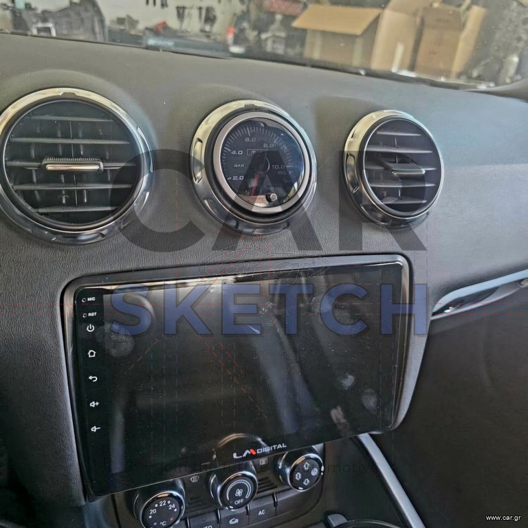 Audi TT 8J βάση οργάνου αεραγωγού 52mm/60mm