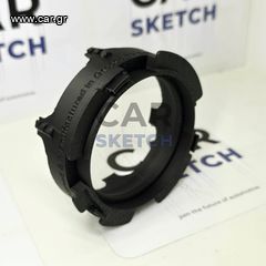 Audi TT 8J βάση οργάνου αεραγωγού 52mm/60mm-thumb-5