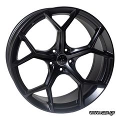 REPLICA AUDI STYLE 132 21X9.5 5X112 ET35 SATIN BLACK