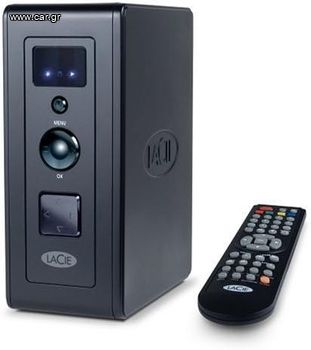 LaCie Σκληρός Δίσκος, μοντέλο LaCinema 500GB με remote controller