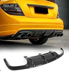 ΠΙΣΩ ΣΠΟΙΛΕΡ Diffuser MERCEDES C-Class W204 (2007-2015) C63 AMG