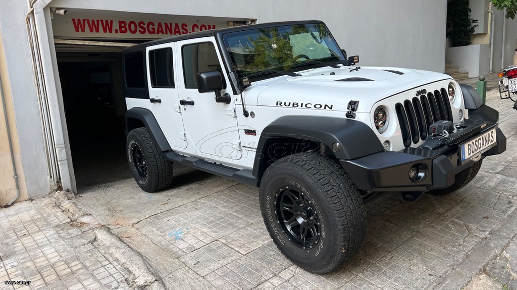 Jeep Wrangler '18 JK Rubicon με Αναλυση Φπα για Εταιρειες η και για Leasing Bosganas