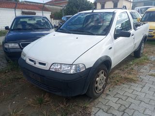 Fiat Strada '06 ΕΠΑΓΓ/ΑΓΡΟΤΙΚΌ 1250cc,ΒΕΝΖΙΝΗ, ΒΙΒΛΊΟ