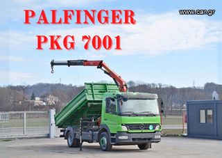 Ανατροπή Mercedes-Benz 2008 ATEGO 1224 ανατρεπόμενο 4,00m* CRANE *