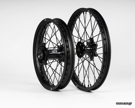 Sixty5 KTM/HVA/GasGas Black/Black 1.6-21/2.15-19 MX wheel set