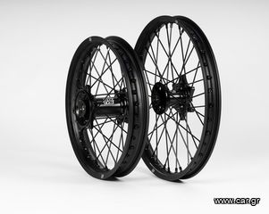 Sixty5 KTM/HVA/GasGas Black/Black 1.6-21/2.15-18 MX wheel set