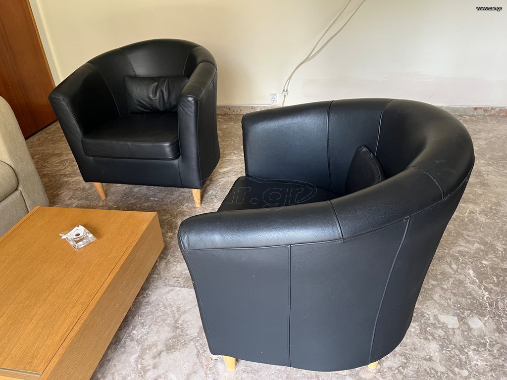 2 ΠΟΛΥΘΡΟΝΕΣ SOFA.GR Moonlight ΜΑΥΡΕΣ ΣΕ ΑΡΙΣΤΗ ΚΑΤΑΣΤΑΣΗ. ΕΥΚΑΙΡΙΑ!!