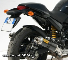 Eξατμίσεις Διπλά Tελικά Mivv Gp Style Carbon Ducati Monster 620 2002-/800 2003-/1000 2003-/S4 2001- 2006 **