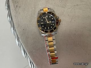 Rolex submariner two tone αντίγραφο