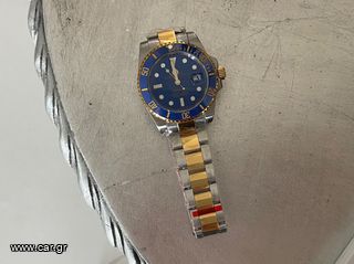 Rolex submariner two tone αντίγραφο