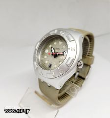 Vintage 90’ Ανδρικό ρολόι Swatch Irony Scuba 200 ZAMPIKA Cream Quartz Α9046  ΤΙΜΗ 95 ΕΥΡΩ