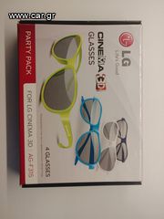 LG CINEMA 3D GLASSES PARTY PACK - AG-F315