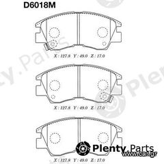 Τακάκια εμπρός MITSUBISHI L200 L300 1987-1996 PAJERO 1983-1991