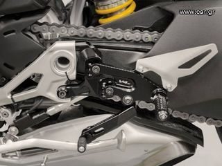 Ducabike ρυθμιζόμενα ποδοστήρια οδηγού για Ducati Streetfighter V4 "2020-24"-thumb-4