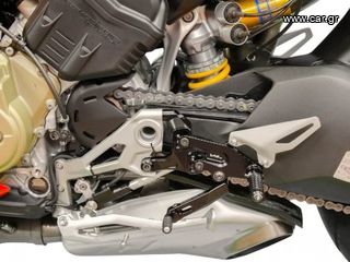 Ducabike ρυθμιζόμενα ποδοστήρια οδηγού για Ducati Streetfighter V4 "2020-24"-thumb-5