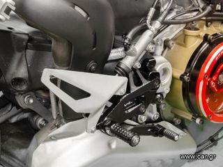 Ducabike ρυθμιζόμενα ποδοστήρια οδηγού για Ducati Streetfighter V4 "2020-24"-thumb-9