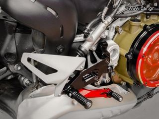 Ducabike ρυθμιζόμενα ποδοστήρια οδηγού για Ducati Streetfighter V4 "2020-24"-thumb-10