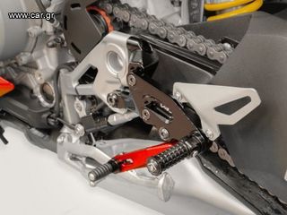 Ducabike ρυθμιζόμενα ποδοστήρια οδηγού για Ducati Streetfighter V4 "2020-24"-thumb-12