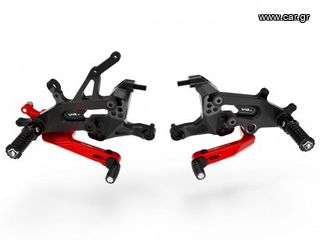Ducabike ρυθμιζόμενα ποδοστήρια οδηγού για Ducati Streetfighter V4 "2020-24"-thumb-15