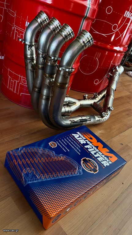 AKRAPOVIC titanium headers & DNA filter XR-1000
