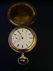 Elgin 14K gold pocket watch