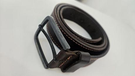 Leather belt men